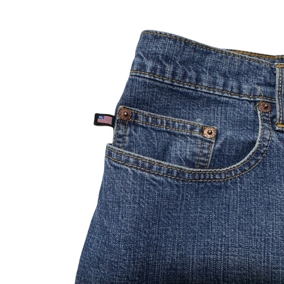 Ralph Lauren Polo Jeans (EUC) Vintage Denim Skirt, Size 12 - Picture 8 of 13